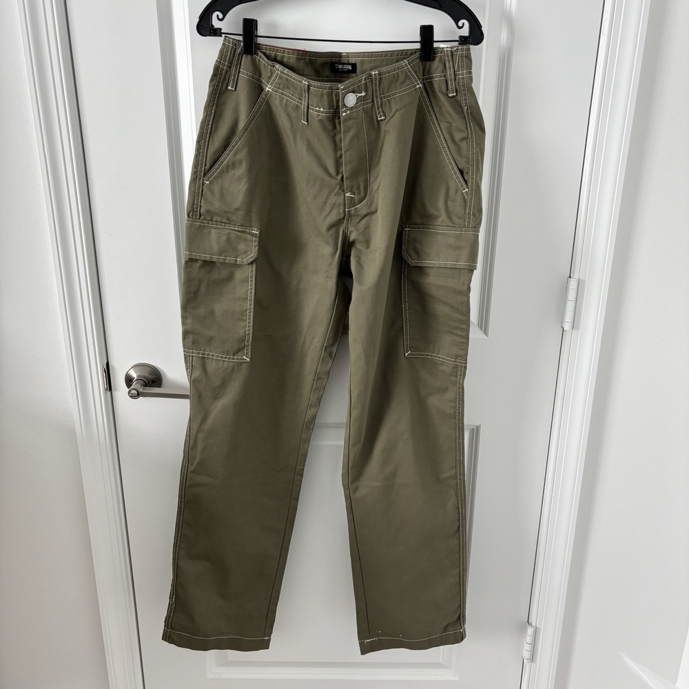 True Religion Cargo Pants Men's Size 30x32 Kalamata MSRP $164 NWT